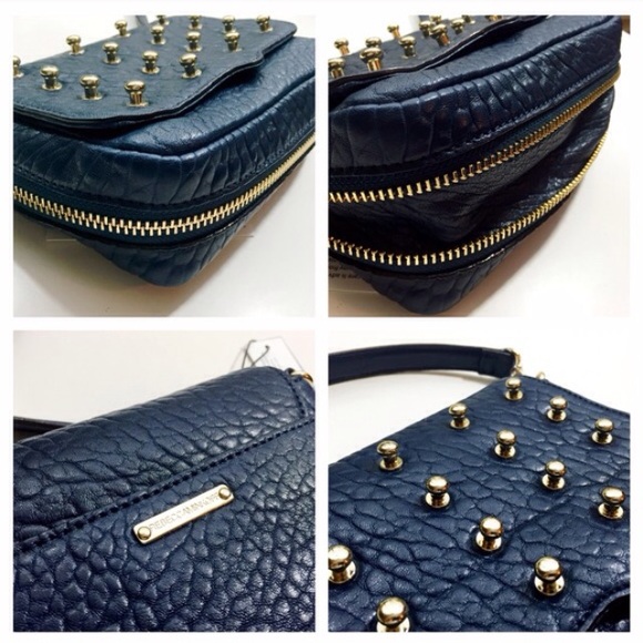 Rebecca Minkoff Indigo Studded Mini Crossbody - Picture 2 of 10